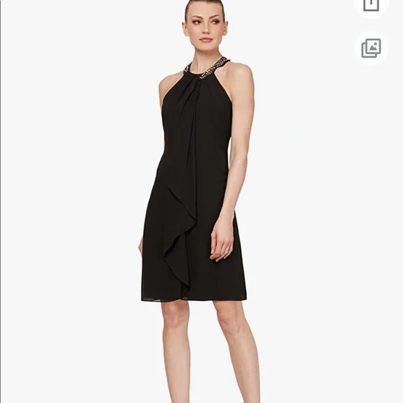 SLNY | Dresses | Nwt Sl Ny Fashions Halter Dress | Poshmark